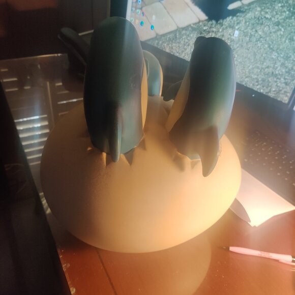 Sergio Bustamante Dolphin egg Sculpture - Picture 6 of 6